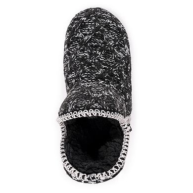 Women's Muk Luks Red & Gray Amira Slippers