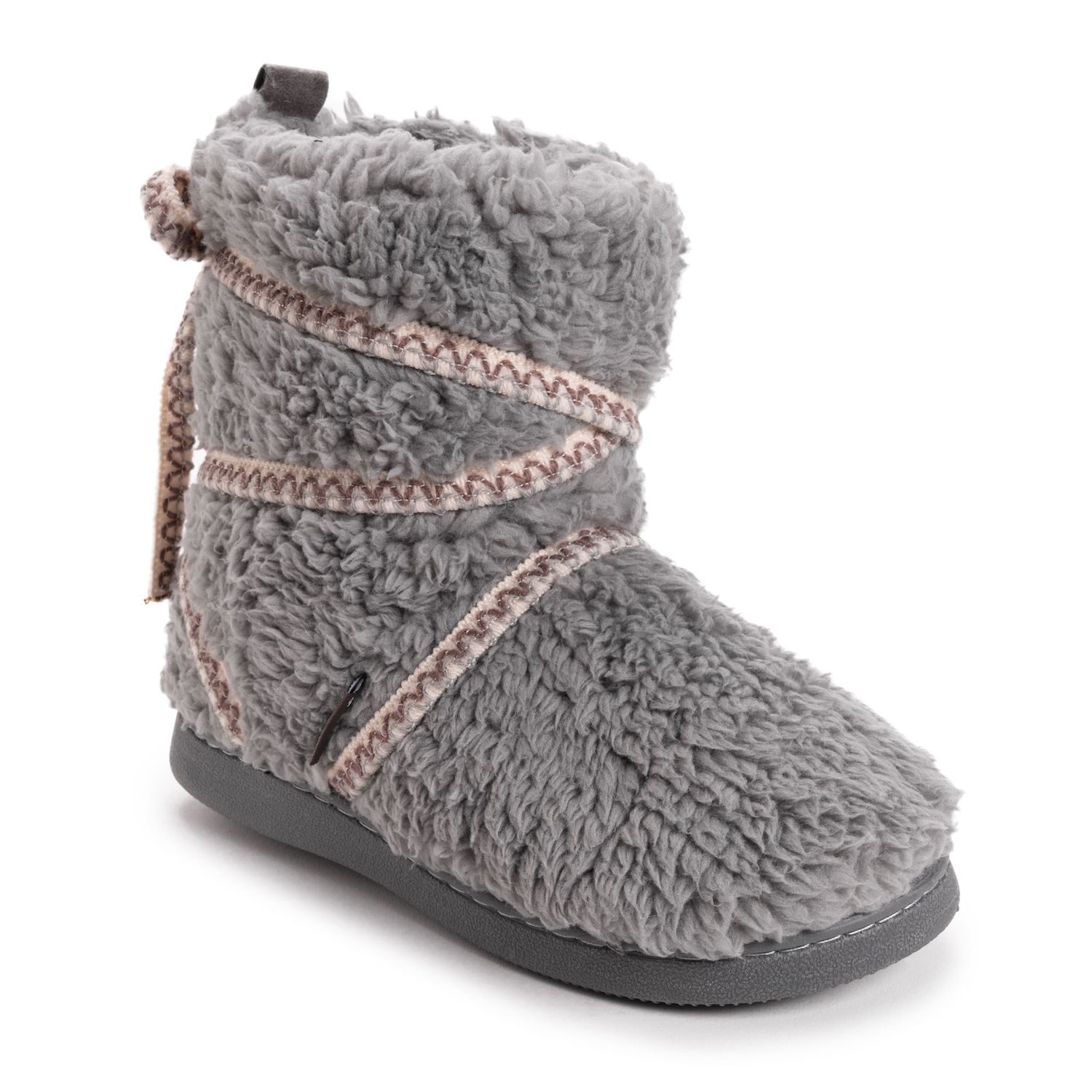 muk luks bootie slippers women's