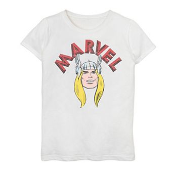 Girls 7-16 Marvel Avengers Classic Thor Portrait Graphic Tee