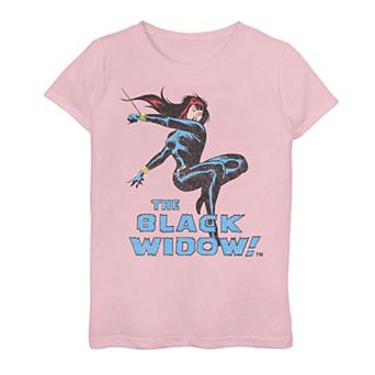 Girls 7-16 Marvel Swinging In Graphic Tee