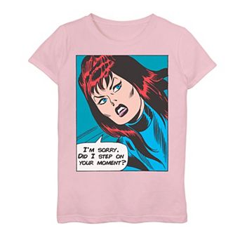 Girls 7-16 Marvel Black Widow Graphic Tee