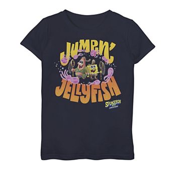 Girls 7-16 Spongebob Jellyfish Fields Graphic Tee