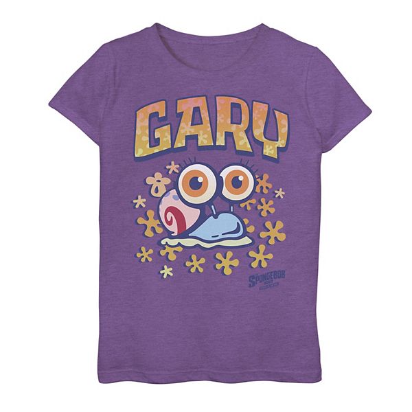 Girls 7-16 Spongebob Movie Baby Gary Graphic Tee