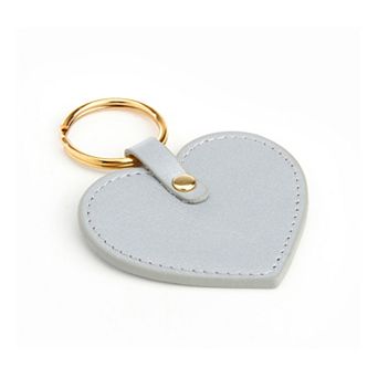 Royce Leather Heart Key Fob