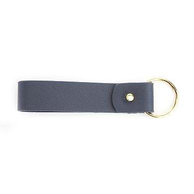 Royce Leather Leather Loop Key Fob