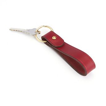 Royce Leather Leather Loop Key Fob
