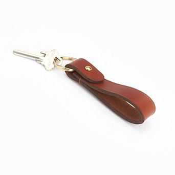 Royce Leather Leather Loop Key Fob