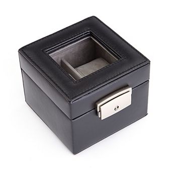 Royce Leather Two-Slot Watch Box