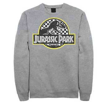 Men's Jurassic Park Checkered Classic Logo Sweatshirt