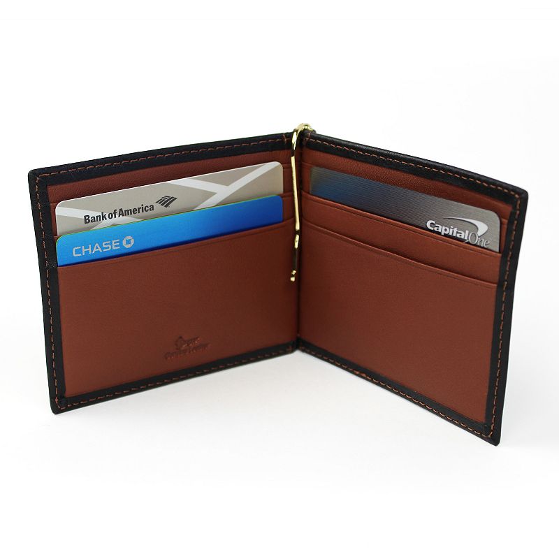17867054 Royce Leather Money Clip Wallet, Black sku 17867054