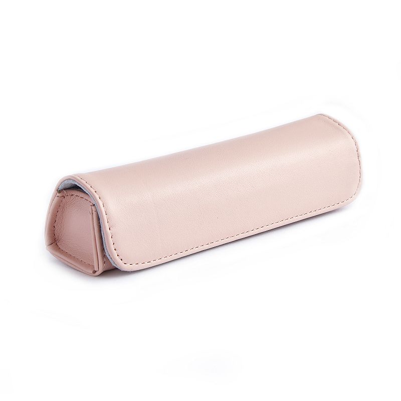 Royce Leather Pill Storage Organizational Case, Light Pink