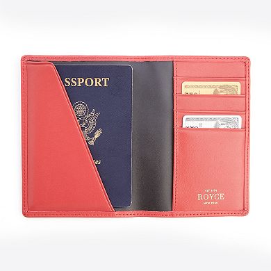 Royce Leather RFID Blocking Passport Case