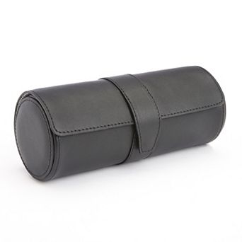 Royce Leather Cufflink Watch Roll