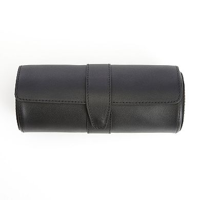 Royce Leather Cufflink Watch Roll