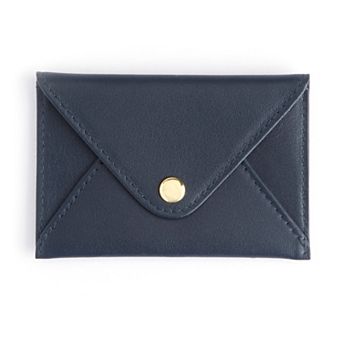Royce Leather Mini Envelope Card Case