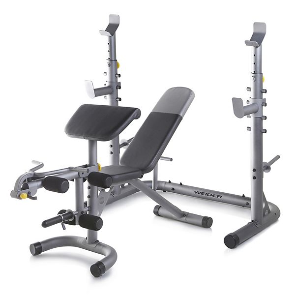 Weider Olympic Workout Bench With Squat Rack