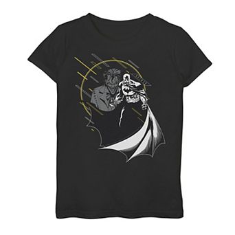 Girls 7-16 DC Comics Batman And Joker Circle Portrait Graphic Tee