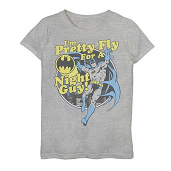 Girls 7-16 DC Comics Batman Night Guy Graphic Tee