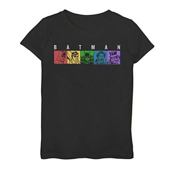 Girls 7-16 DC Comics Batman Batman Spectrum Graphic Tee