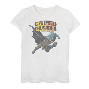 Girls 7-16 DC Comics Batman Caped C Graphic Tee