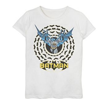 Girls 7-16 DC Comics Batman Bat Logo Circle Graphic Tee