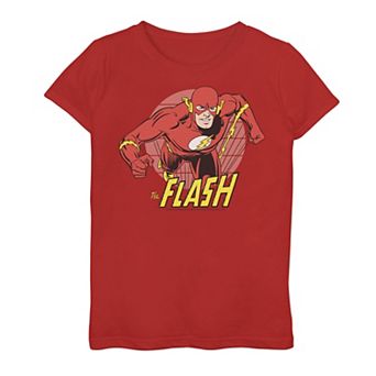 Girls 7-16 DC Comics The Flash Running Portrait Graphic Tee