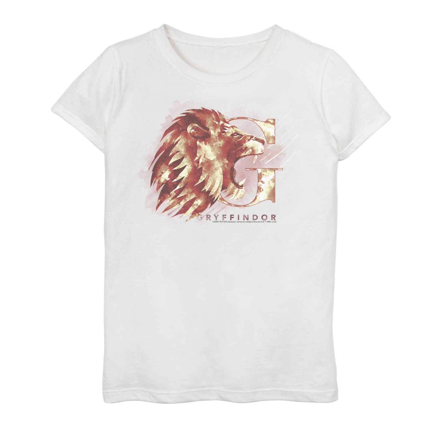 Image for Harry Potter Girls 7-16 Gryffindor House Watercolor Graphic Tee at Kohl's.