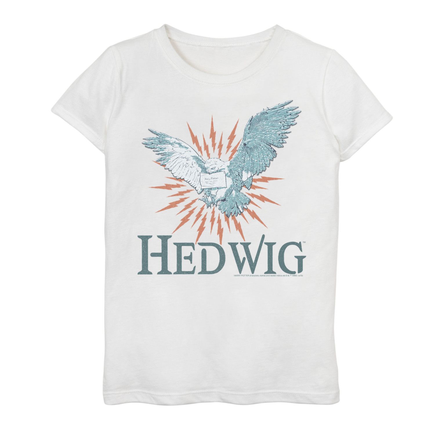 Image for Harry Potter Girls 7-16 Hedwig Mail Delivery Portrait Graphic Tee at Kohl's.