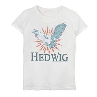 Girls 7-16 Harry Potter Hedwig Mail Delivery Portrait Graphic Tee