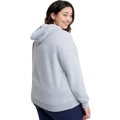 Plus Size Champion Powerblend Graphic Hoodie