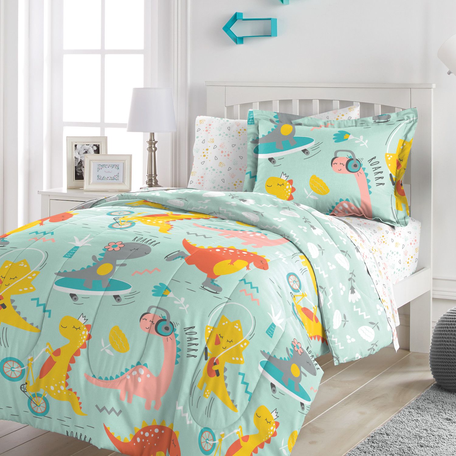 Image for Dream Factory Dino Time Comforter Set at Kohl's.