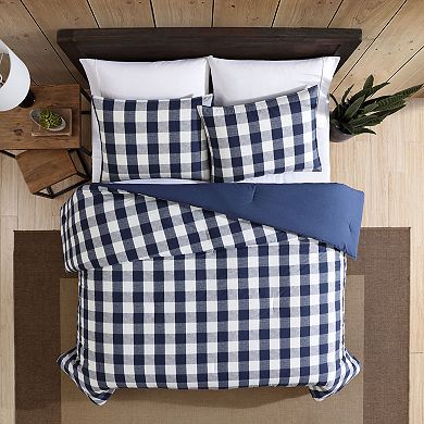 Eddie Bauer Lakehouse Plaid Duvet Cover Set