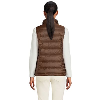 Women's Lands' End Down Puffer Vest Women's Lands' End Down Puffer Vest