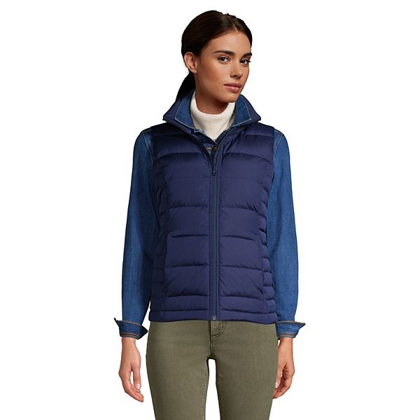 Lands end puffer store vest