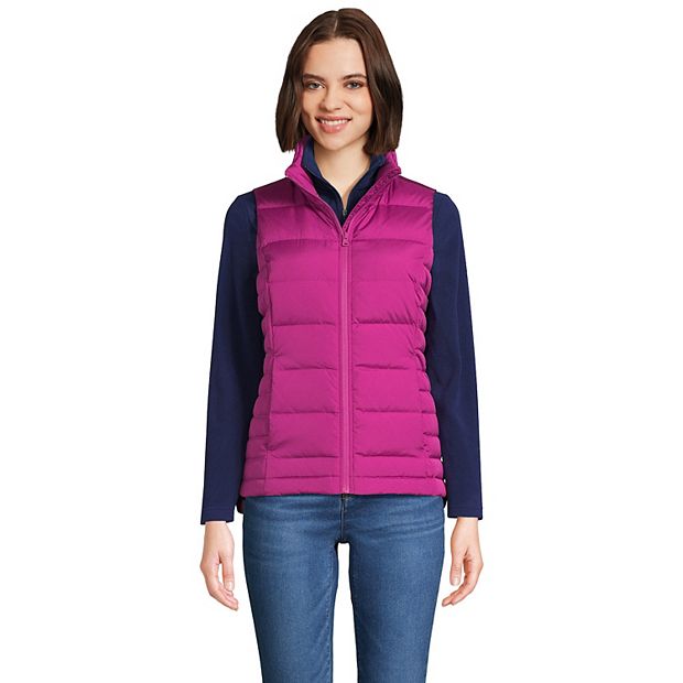 Women s Lands End Down Puffer Vest