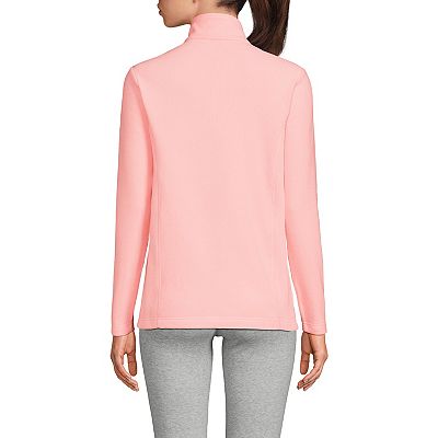 Women's Lands' End Quarter-Zip Fleece Pullover