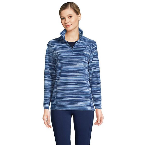 Women's Lands' End QuarterZip Fleece Pullover