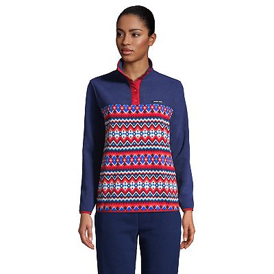 Lands end fleece pullover clearance