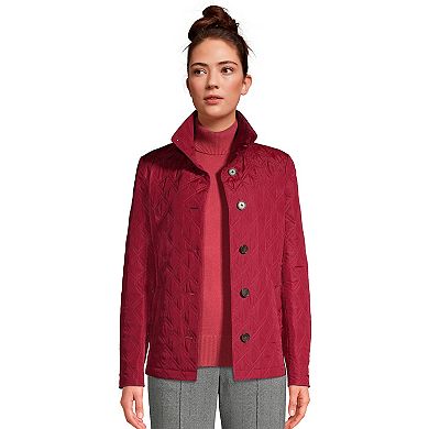 Women's Lands' End Packable Quilted Barn Jacket