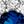 Silver Tone Blue