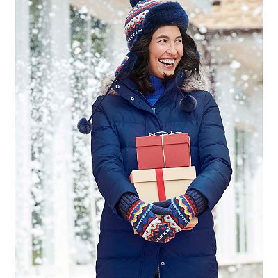 Lands end down jacket womens online