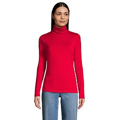 Red fitted sale turtleneck