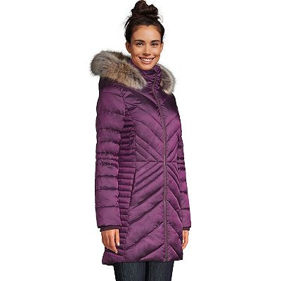 Lands end plush lined winter coat clearance