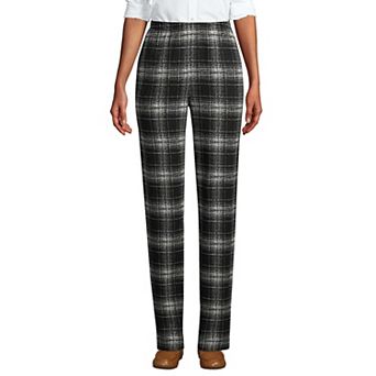 Petite Lands' End Sport Knit High Waist Pants