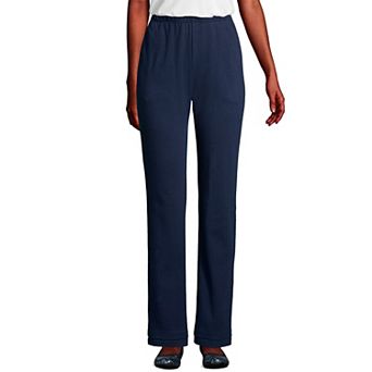 Petite Lands' End Sport Knit High Waist Pants