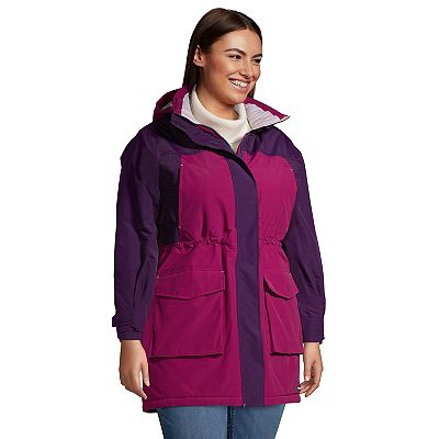 Lands End Women's Plus Size store Squall Insulated Waterproof Winter Parka 2X NWT