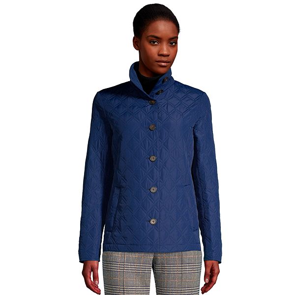 Petite Lands' End Insulated Quilted Packable Barn Jacket