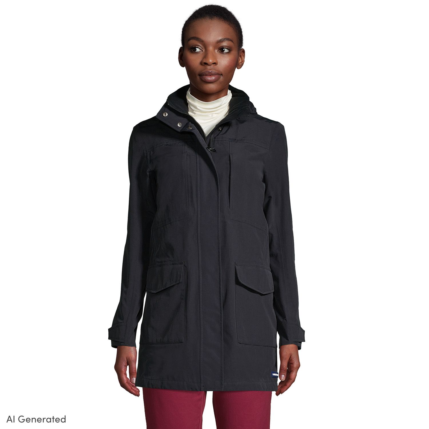 petite waterproof rain jacket