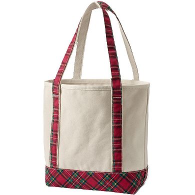 Lands' End Medium Canvas Tote Bag