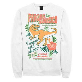 Men's Jurassic Park Spanish Opening Day Poster Sweatshirt